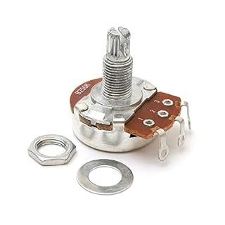 Pxyelec Lot de 5 potentiomètres de volume pour guitare électrique B250 K – Tige fendue – 18 mm - Les Beatles, Paul McCartney, John Lennon, RIngo Starr, George Harrison Pxyelec Lot de 5 potentiomètres de volume pour guitare électrique B250 K - Tige fendue - 18 mm – Image 3