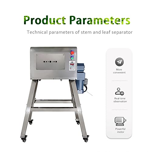 Labfeng Wet And Dry Defoliator Stem And Leaf Separator Machine #TOP1