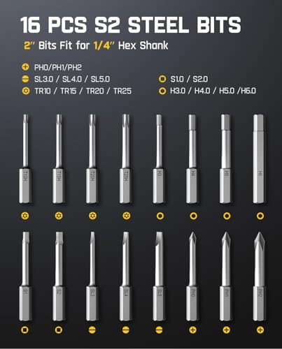 Fanttik S1 Pro 3.7V Electric Screwdriver & K2 Nano 3.7V Mini Power Drill