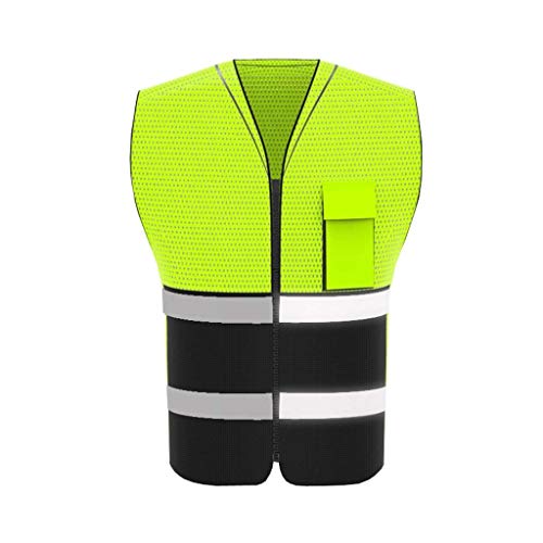 Preisvergleich Produktbild FSAQBX FS Reflektierende Weste, Atmungsaktive Straßenbau-Sicherheitsschutzkleidung Aus Mesh, Reflektierende Nachtreitweste