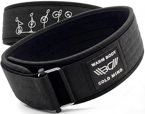 Ceinture de force en nylon haute densité pour gym et squat