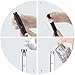 Lil Ray 6 PCS Perfume Dispenser Pump Transfer Tool for Small Travel Refillable Perfume Atomizer Spray Bottle, 4PCS Mini Metel Funnel, 2 PCS Mini dropper