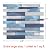 Weimeisc 10 Sheets Peel and Stick Backsplash Tile for Kitchen, Self-Adhesive Mosaic Tile, Stick on Bathroom Vanities?Fireplace Décor, Laundry Table(11.25" X 12.7") (Blue Series)