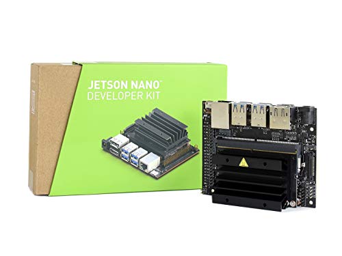 Waveshare NVIDIA Jetson Nano Developer Kit Small Computer for AI Development Run Multiple Neural Networks in Parallel for Image Classification Object Detection Segmentation Speech Processing