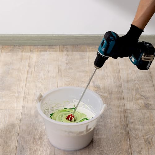 Sarini 3-teiliger Epoxidharz-Rührer für 5-Gallonen-Eimer, Mehrzweck-Farbmischer für Epoxid, Harz, Lack, Glasur und andere Flüssigkeiten, Robustes Rührwerkzeug