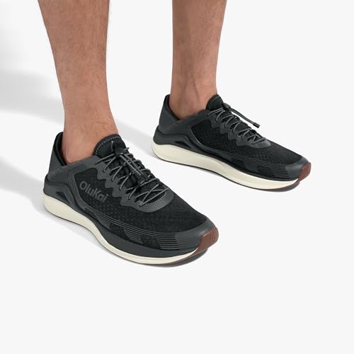 Image of OluKai 'Ahi Men's Water Shoes, Cushioned & Quick-Drying Marine Sneaker, Breathable Mesh & Wet Grip Rubber Outsole for Boats, Docks & Wet Surfaces