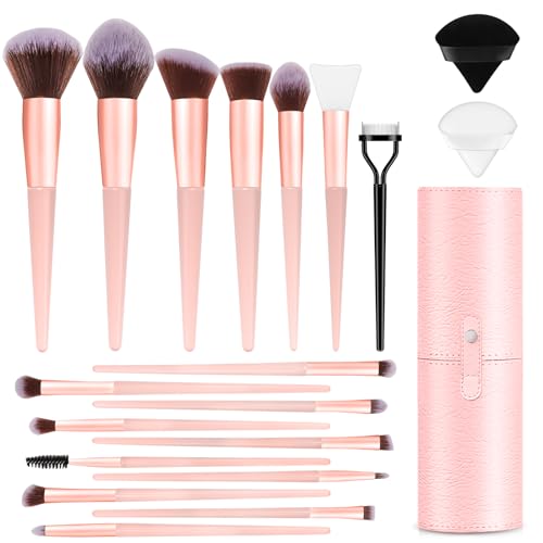 LUXBRU Makeup Brush Set, 17PCs... LUXBRU Makeup Brush Set, 17PCs...