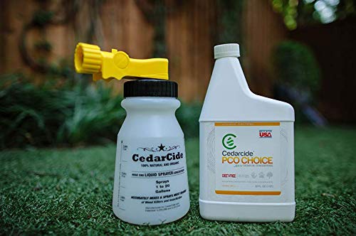 Cedarcide Pco Choice (Quart) Cedar Oil Bug Killing Concentrate Yard Spray | Safe Pest Control Spray | Kills And Repels Mosquitoes Fleas Ticks And Mites #TOP4