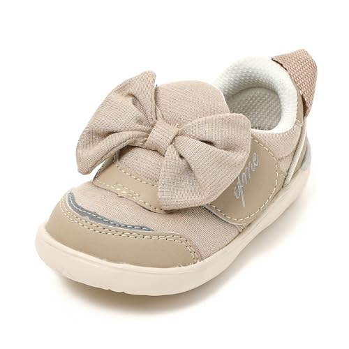 [イフミー] ベビーシューズ CALIN リボン BEIGE 13.0 cm 3E
