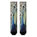 FekiLoot The Peacock Compression Socks Cozy Soft Support Socks Fashion Breathable Knee High Tube Socks for Adult