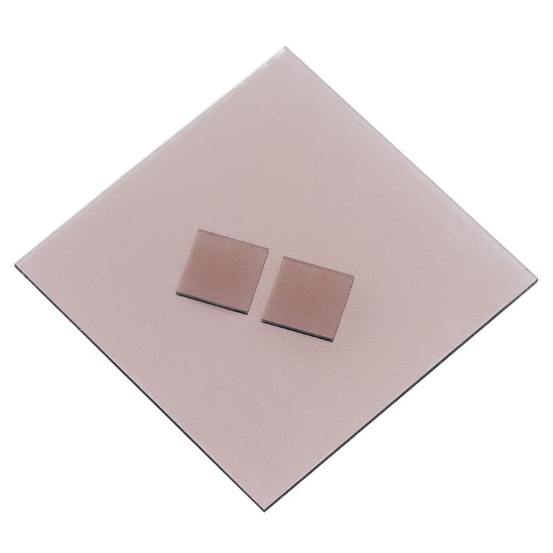 Double sided low resistance ITO conductive glass 15 * 15 * 0.7/1.1mm 20 pieces/box (50 * 50 * 1.1mm-10 pieces)