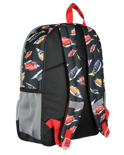 Disney Cars 95 Lightning McQueen 17" School Backpack Travel Laptop Bookbag4