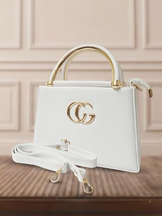 PRO ASTROL Women?s Stylish White Small Sling Bag | Lightweight
