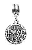 Dangle Love Hair Stylist Scissors Charm