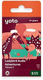 Yoto Ladybird Audio Adventures Collection: Volume 1  Kids 5 Audiobook Story Card for Use with Yoto Player & Yoto Mini Story Box Speaker, Fun Daytime & Bedtime Stories, for Children Ages 5+