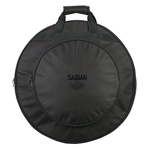 Sabian Quick 22 Black Out Cymbal Bag, Sabian QCB22 Quick 22 Cymbal Bag with Backpack Straps