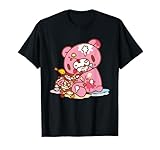 Gloomy Bear The Naughty Grizzly Junk Food Feast Anime T-Shirt