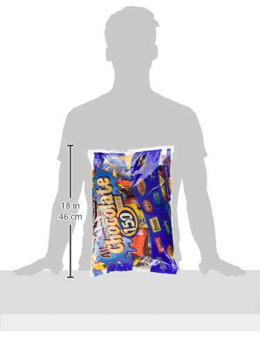 image for Hershey's All Chocolate Pieces, 150 Pcs, 90 Ounce Bag, Multi, 150 Coun