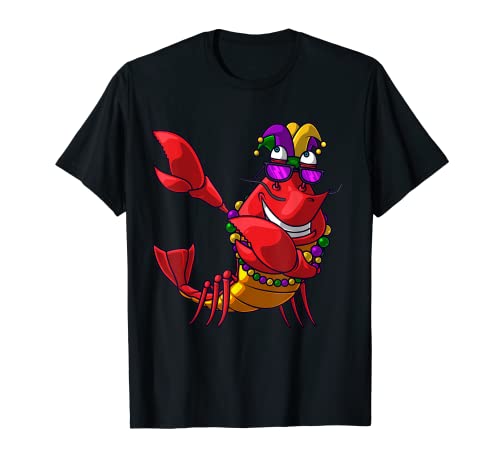 Divertido regalo de Mardi Gras de cangrejo de cangrejo | Dabber Boys Girls Camiseta