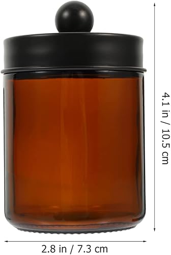 Miniatura 2 de Tarros cosméticos de crema envases de viaje 2 unids recipiente de almacenamiento de vidrio multifuncional recipiente de almacenamiento de loción