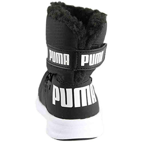 PUMA Baby Trinomic Boot Fashion Black Black, 5 M US Toddler3