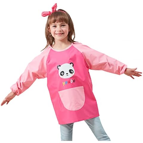 Delantal Bebé Babero Impermeable Manga Larga Lazz1on Cover