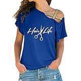 2. Eigenschaften: Einzigartiges Design macht Sie schöner. It is fashion sweatshirts Loose and leisure. Damen T-Shirt Lustig Druck, Hemdbluse, eignen sich für das ganze Jahr über und können zu Jeans, langen Röcken, Freizeithosen, Shorts usw. getragen werden.