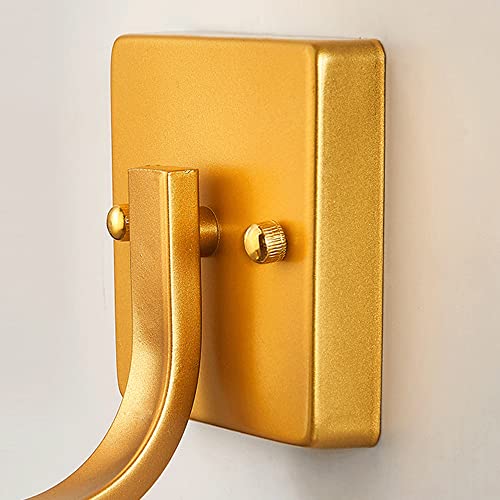 Aplique decorativo para pasillo LED regulable y lámpara de pared de hierro 7