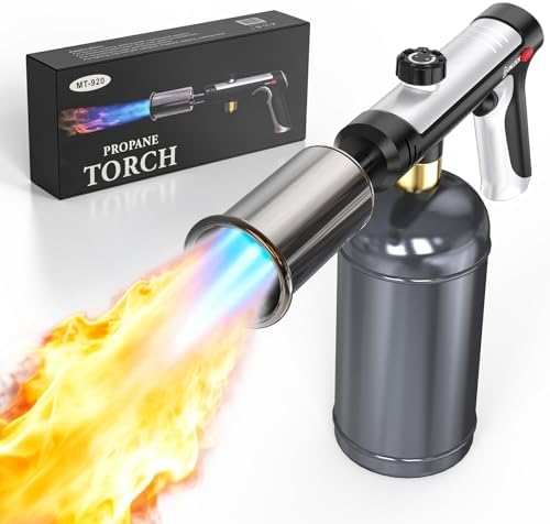 Powerful Propane Torch Gun/Grill Torch Gun,Flamethrower Gun with ...