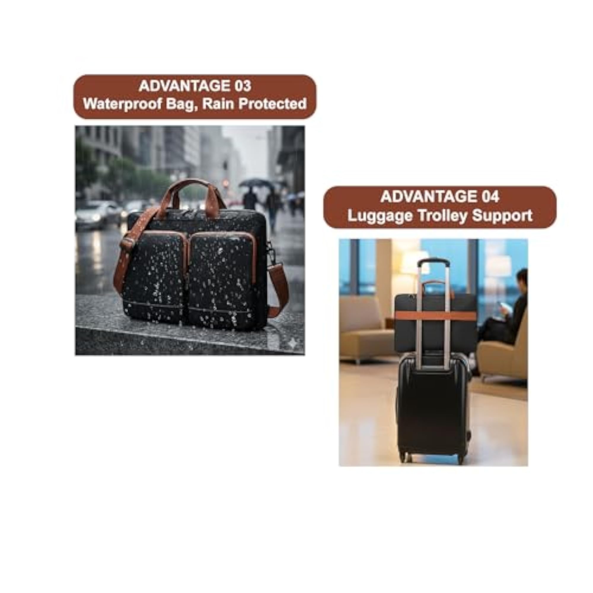 Stylish Multi Use Sling & Hand Briefcase