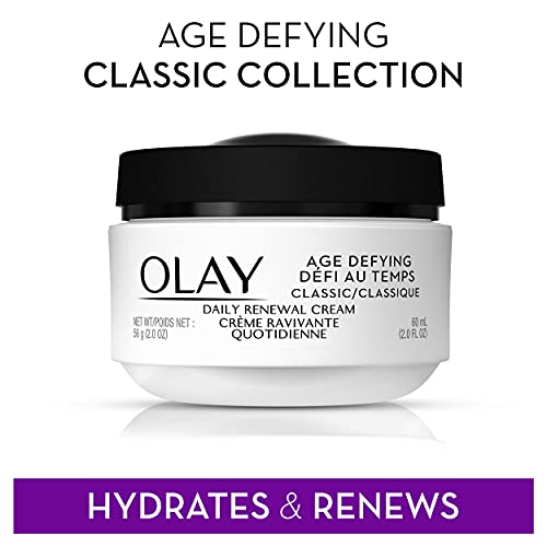 Olay Age Defy Skincare Set: Face Cleanser 200 mL + Daily Facial Moisturizer 60 mL + Night Facial Cream 60 mL, Total 3 Pieces Set - Image 3