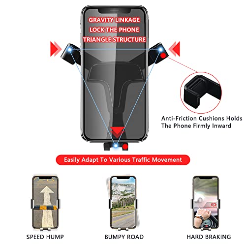 1797 Phone Holder Mount For Bmw 5 Series 2017-2022 530E 530I 540D 540I M550I Car Accessories Navigation Black #TOP3