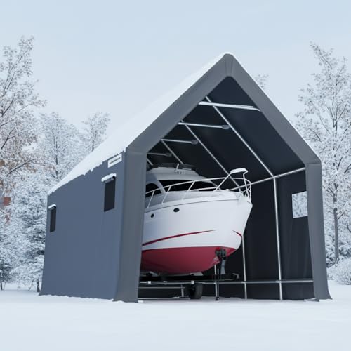 KING BIRD Heavy Duty 10X20FT RV Carport - 10.8FT Ultra...