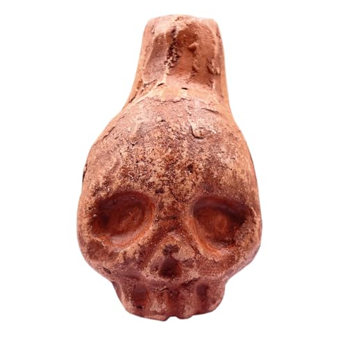 Aztec Death Whistle - Real Screaming, Up To 125+ Decibels Loud, Authentic Human Sounding Screams, War Whistle (Style 03)