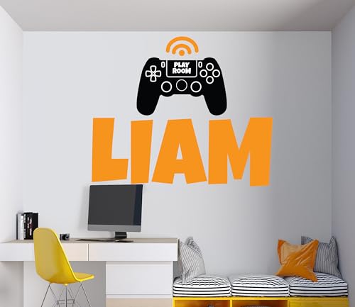 Vinilo decorativo personalizado para gamer 50.8x40.64 cm miniatura 3