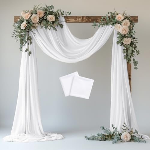 Tela para Arco de Boda 2 Paneles 28.7" x 20 pies miniatura 1