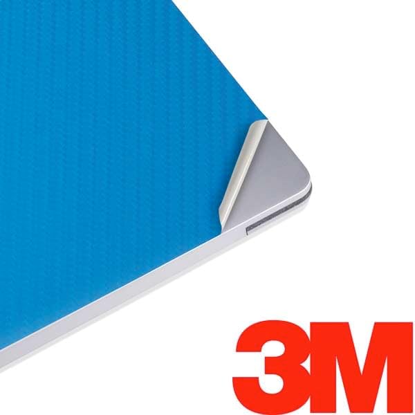 Skinit Decal Laptop Skin Compatible with Surface Laptop 3 13.5in - Blue Carbon Fiber Specialty Texture Material Design