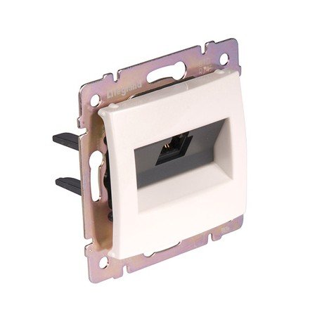 Prise RJ12 Legrand 774387 Valena Blanc pour brancher votre téléphone fixe dans le salon
