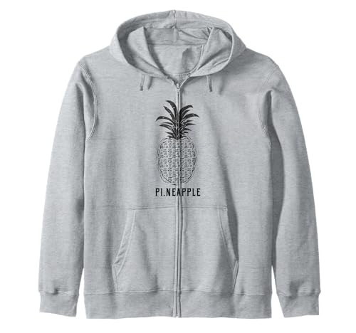 Piña Funny Pi Day Math Lover Science Teacher Sudadera con Capucha