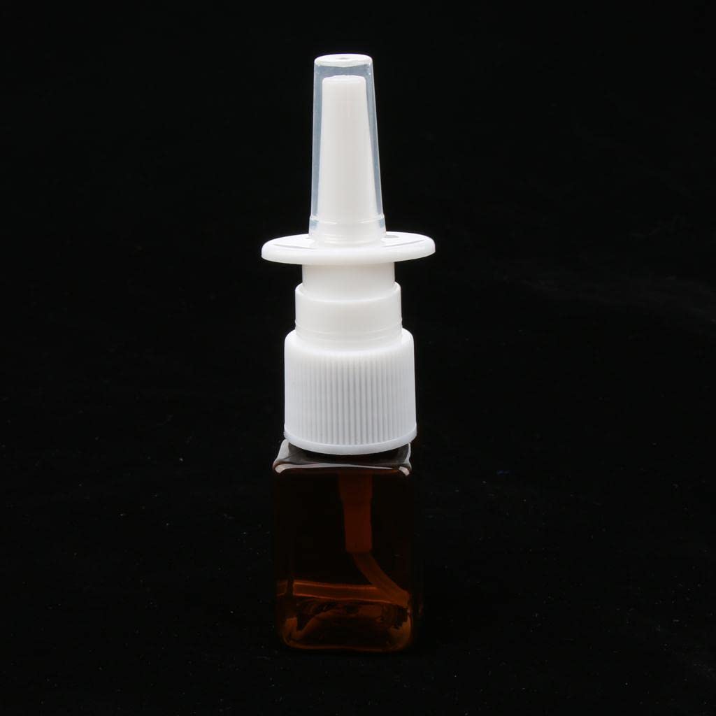 Club Bollywood®10pcs PVC Empty Refillable Nasal Spray Bottles Fine Mist Vials 10ml Amber| Health Care | Other Health Care Supplies|10 Pieces Bottles-image-17