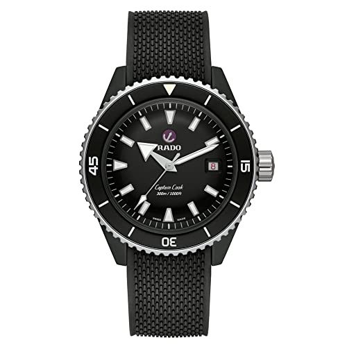 Rado Captain Cook High-Tech Ceramic Automatic 43 mm, Black