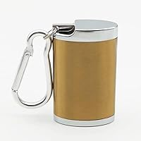 LABRIMP Mini Aschenbecher Mit Deckel - Geruchsdichter Taschenaschenbecher Als Schlüsselanhänger