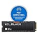 WD_BLACK SN850 mit Heatsink 1TB NVMe interne Gaming SSD; PCIe Gen4 Technologie, bis zu 7000 MB/s Lesen, M.2 2280, Works with PS5 (ab Softwareversion 21.02-04.00.00)