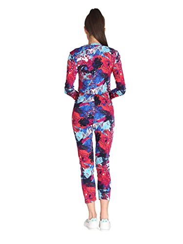 Image of CHKOKKO Women Jogging Suit Casual Summer Track Suit Co-Ord Set