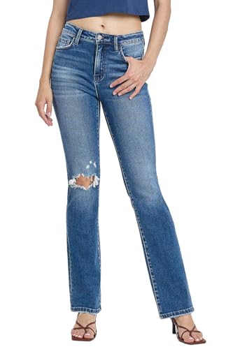 Flying Monkey - Independent Studies - Stretch High Rise Straight Leg Jean