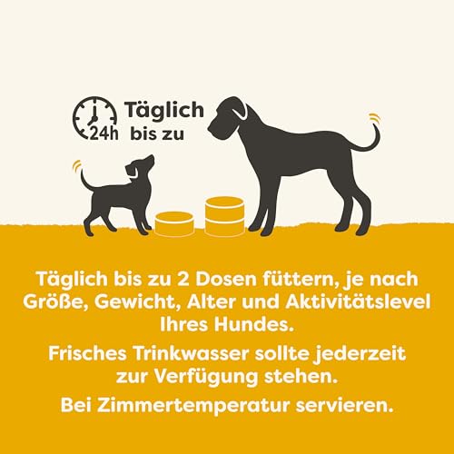 Applaws Premium Natürlich Nassfutter für Hunde, Adult Hühnerbrust mit Kürbis und Gemüse in Brühe 12 x 156g Dose