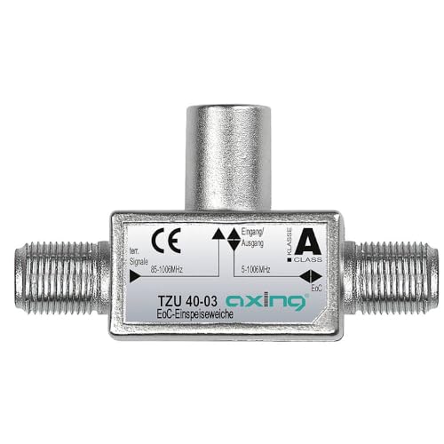Axing TZU 40-03 Ethernet over Coax EoC Einschleusweiche für Kabelnetze mit Rückkanalfilter