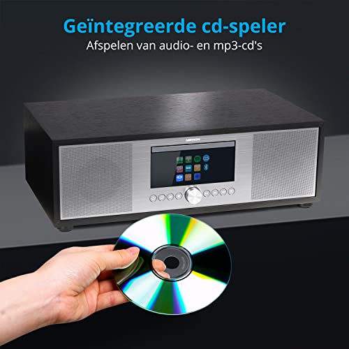 MEDION P66400 2.1 All in One Audio Systeem met Subwoofer (Internet Radio, DAB+, CD, MP3, Spotify Connect, Amazon Music… - Image 7