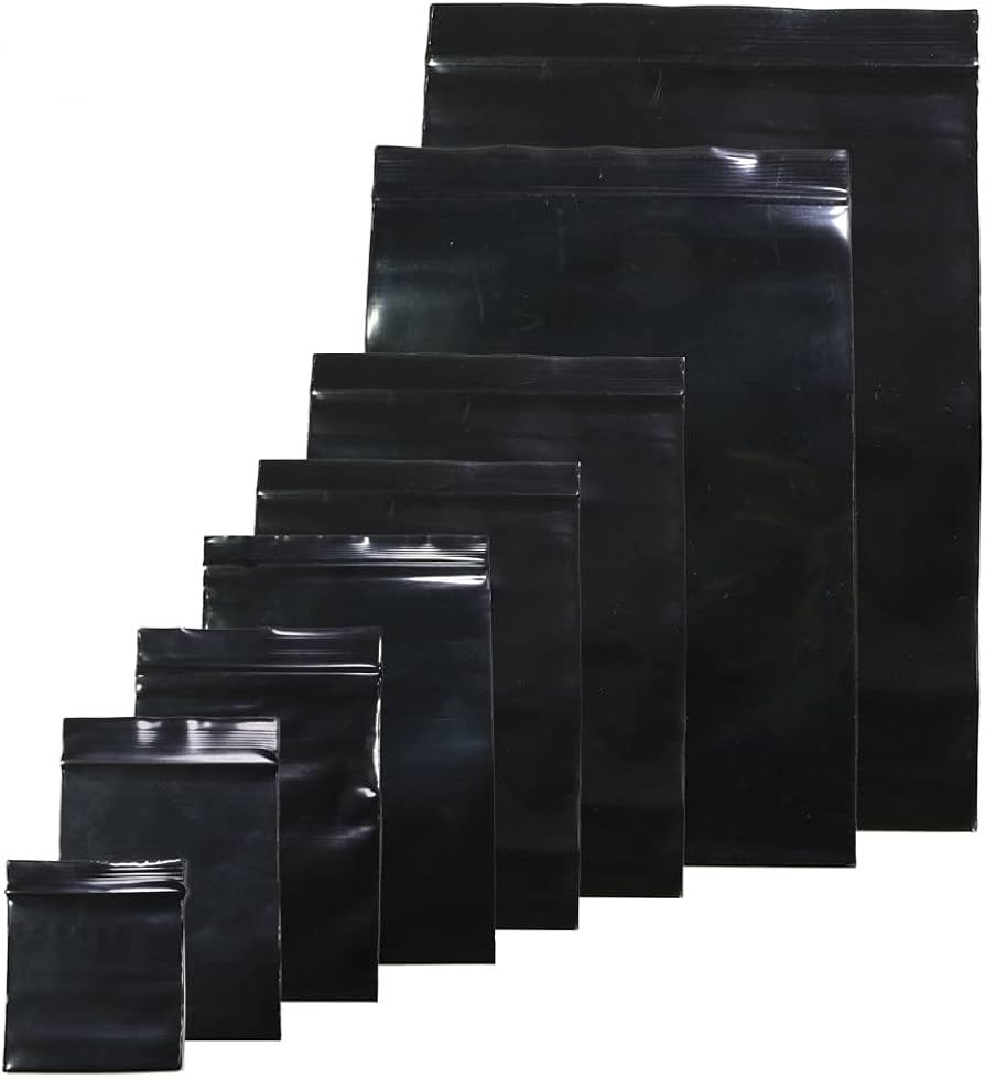 Amazon｜NIAN100pcsマルチサイズ再閉可能ポリジップロックパッケージ