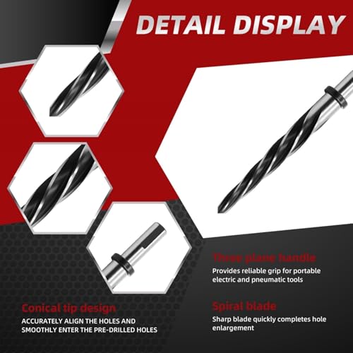 Image of Nakkaa 5 /8 inch Drill Bridge Reamer Construction Reamer with 1 /2 inch Shank Chuck